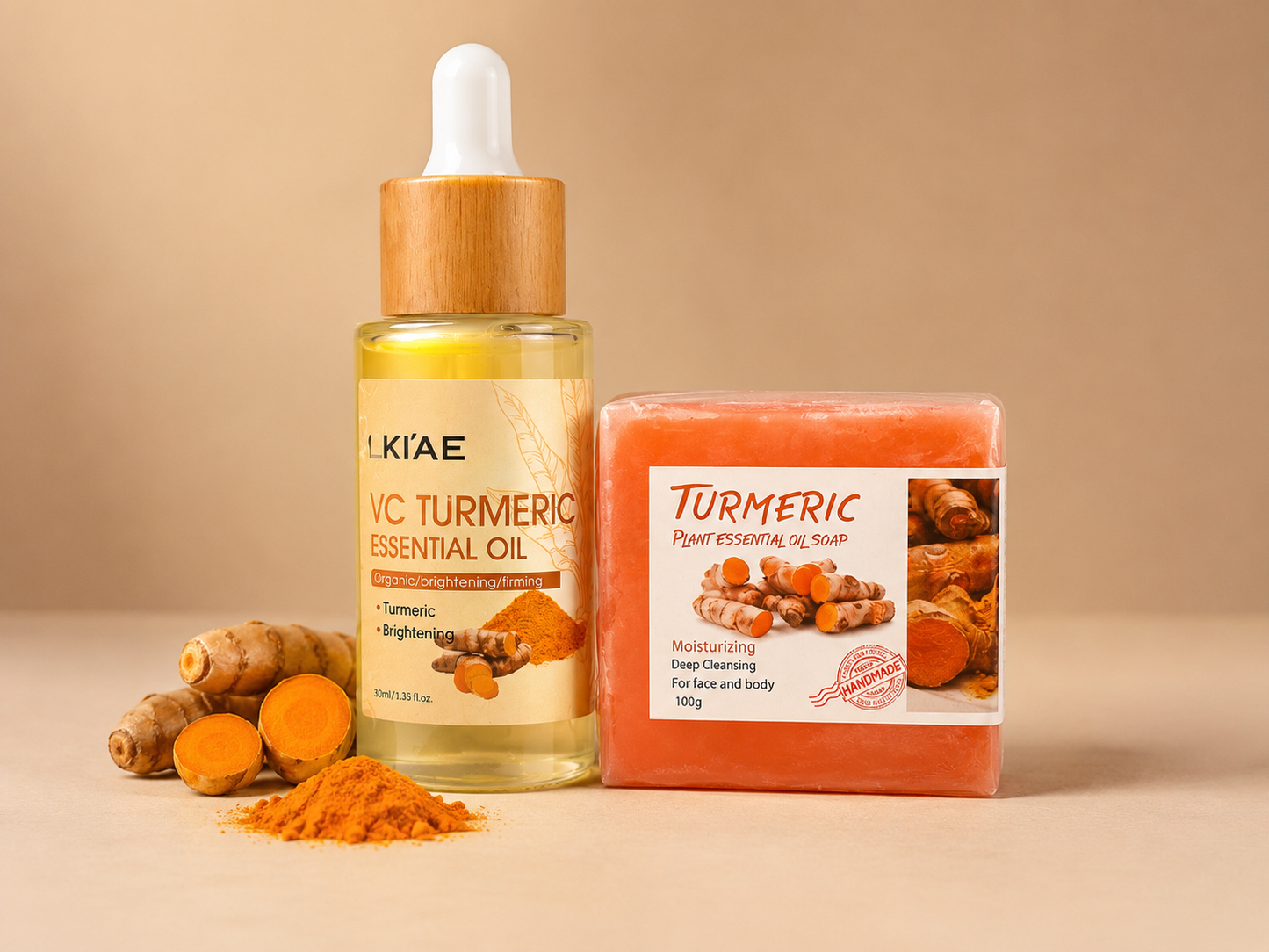 TURMERIC FACE BRIGHTENING  SET