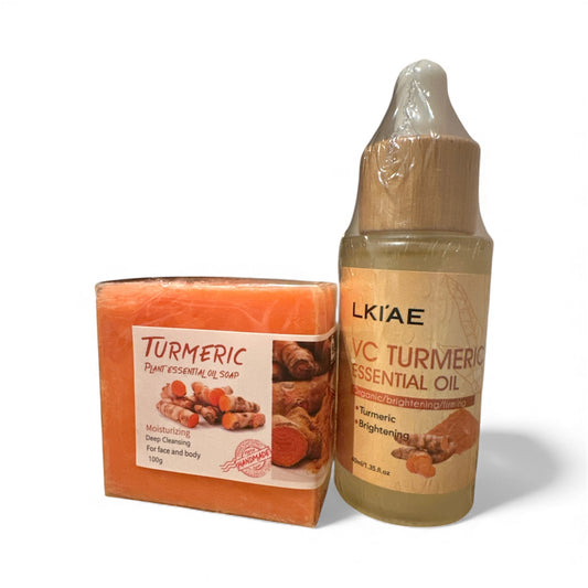 TURMERIC FACE BRIGHTENING  SET